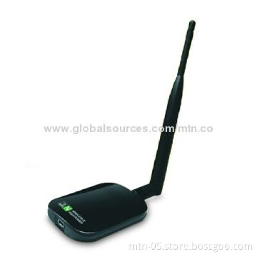 Wireless USB LAN Card with Up to 500 Meters Transmission Distance, High-power and High-sensitivityNew